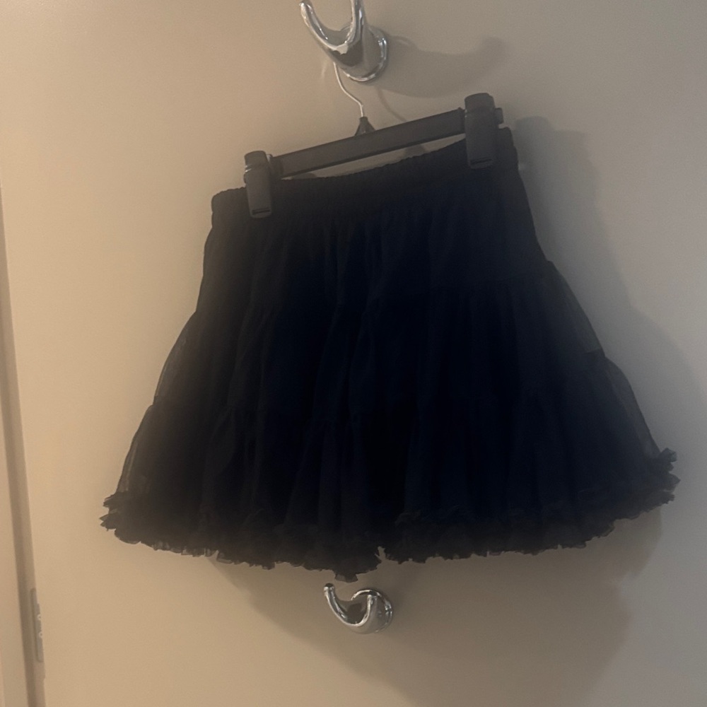 Urban Outfitters Black tule skirt
